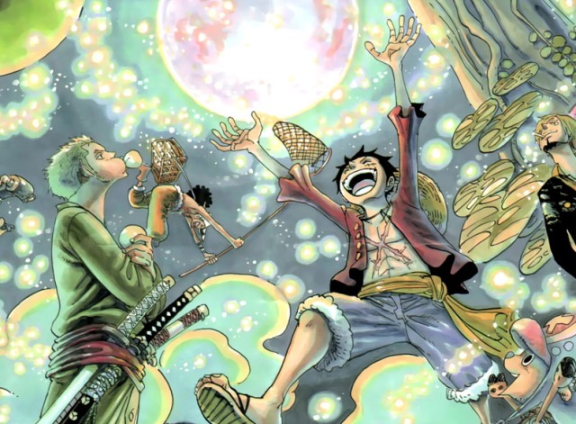 One Piece 第609話 魚人島の冒険 魚人島の未来のために ゾロとルフィと麦わらの一味