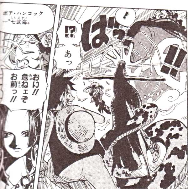 One Piece 第599話 九人の海賊 ハンコック ゾロとルフィと麦わらの一味
