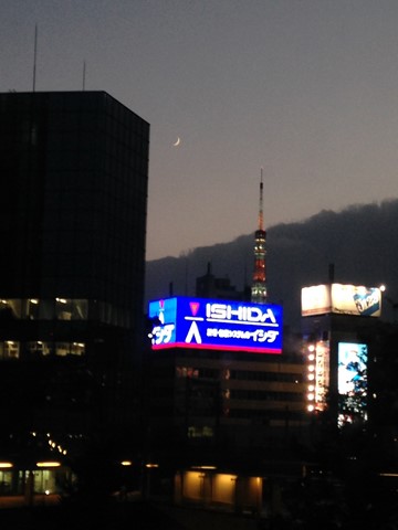 三日月と東京タワー (コピー)