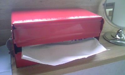 Biker's Cafe TWINS 赤いBOX？ TOOL BOXではありません！