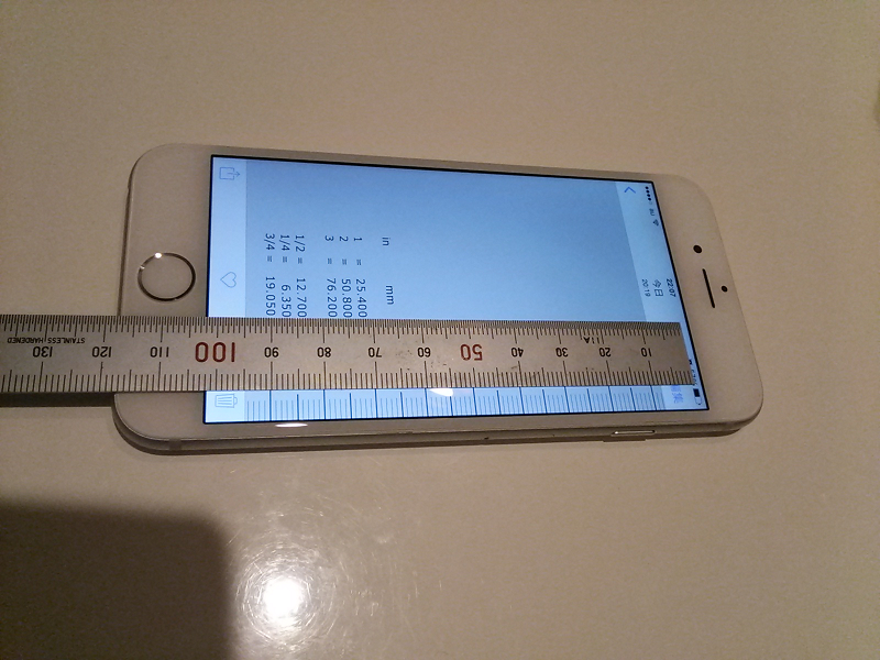 Iphone6用定規壁紙 Ruler For Iphone6 Iphone好きの戯言