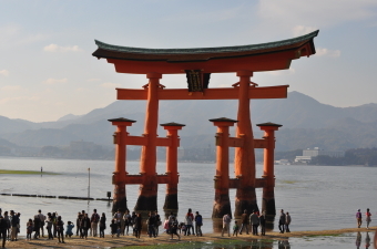 がくちょうのたわごと ～熊野吹奏楽団～-宮島の紅葉