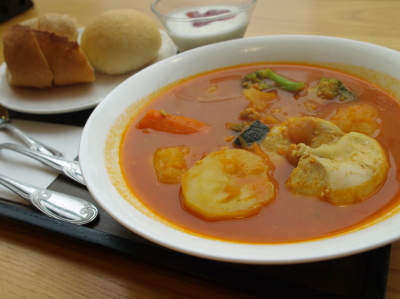 スープカレーセット＠FURUKAWA BAKERY