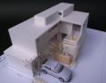 米ヶ袋の家ラフ模型