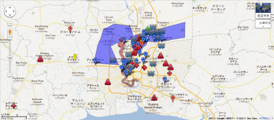 Thaiflood Bangkok - Google マップ