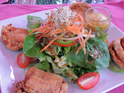 DK Crispy Thai Chicken with Salad