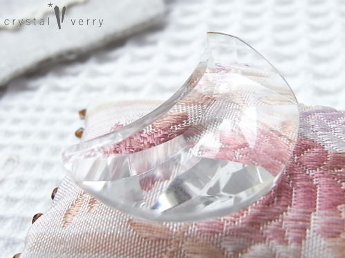 crystal-verry*　クリスタルベリー＊オーナーのブログ＊-月のかたちの水晶