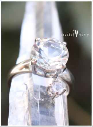 crystal-verry*　クリスタルベリー　*･オーナーのブログ・*-水晶の指輪