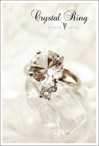 crystal-verry*　クリスタルベリー　*･オーナーのブログ・*-水晶の指輪