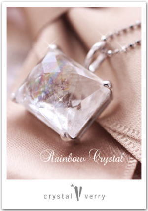 crystal-verry*　クリスタルベリー　*･オーナーのブログ・*-レインボー水晶　ペンダント