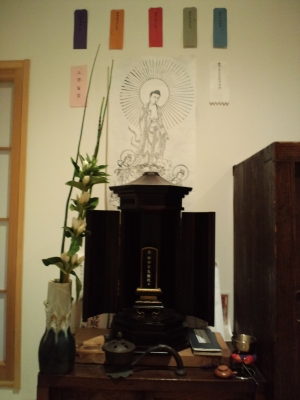 我が家の仏壇・盆飾り