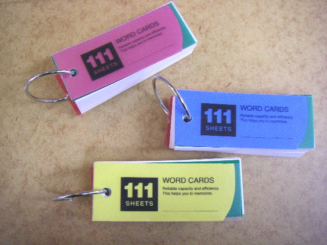 単語カードにチェックカードがつきました！ - 単語帳
